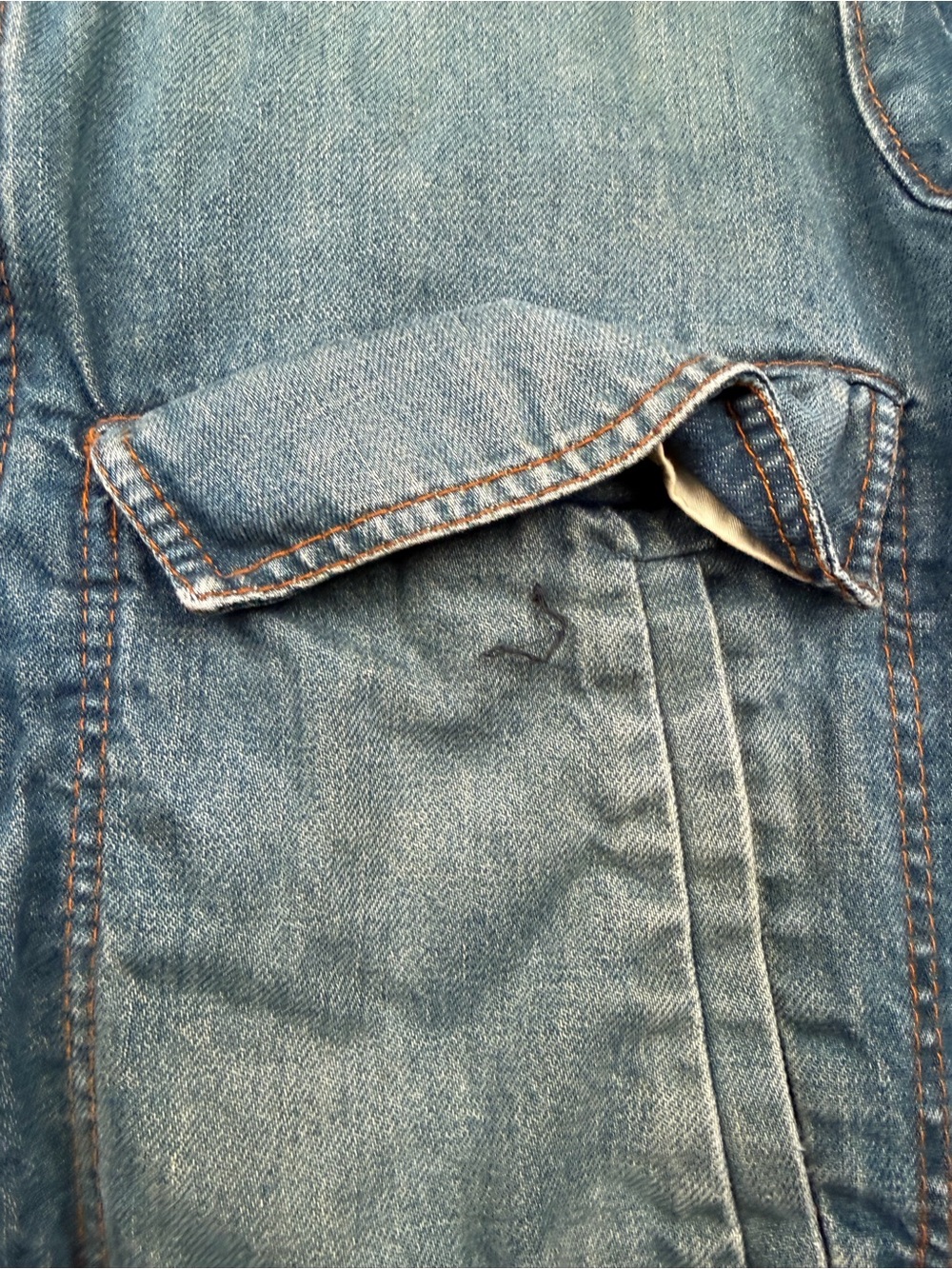 Fcuk jeans Denim Zip-Front Jacket - Picture 3 of 7